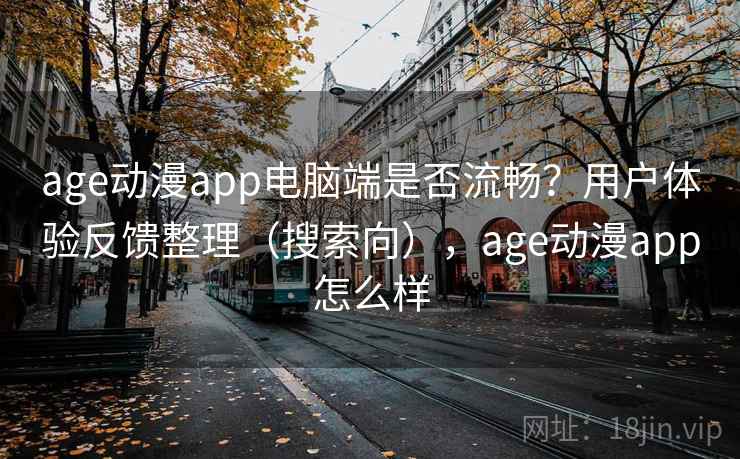 age动漫app电脑端是否流畅？用户体验反馈整理（搜索向），age动漫app怎么样