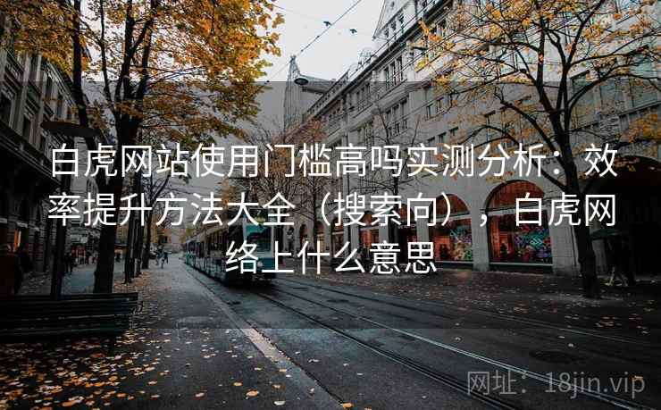 白虎网站使用门槛高吗实测分析：效率提升方法大全（搜索向），白虎网络上什么意思