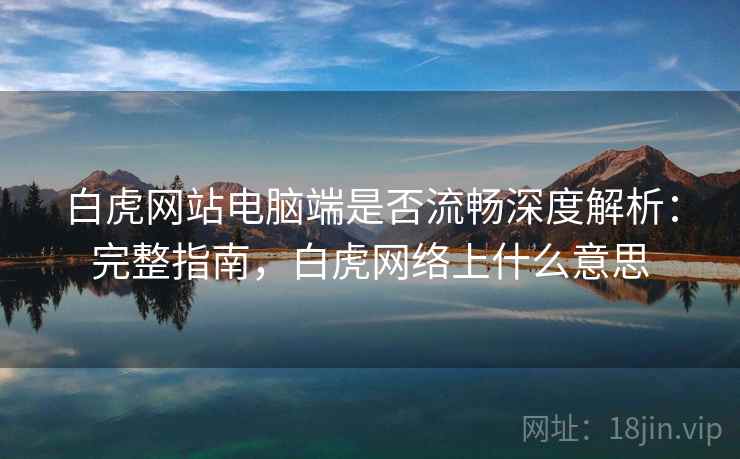 白虎网站电脑端是否流畅深度解析：完整指南，白虎网络上什么意思